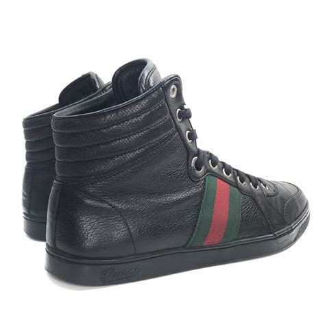 gucci 221825 bianche|GUCCI Coda Guccissima Black Leather High.